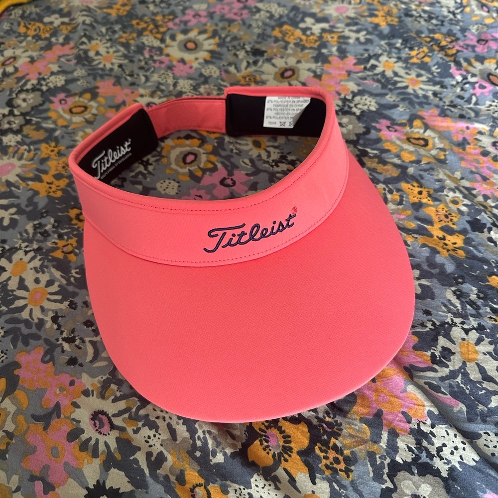 Titleist Coral Pink Golf Visor